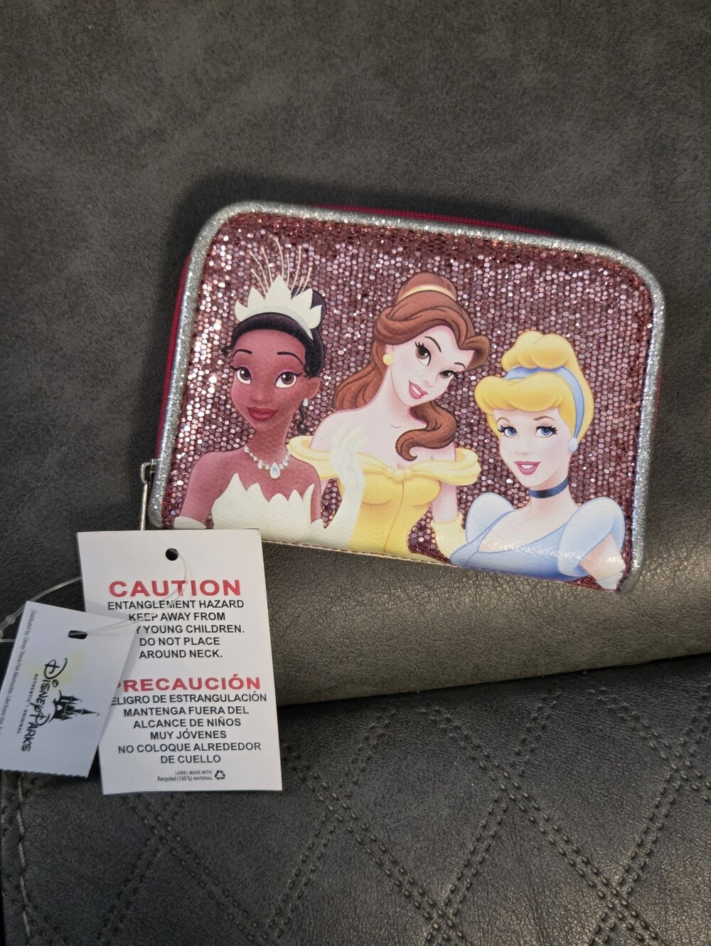 Disney Princess Glitter Wallet